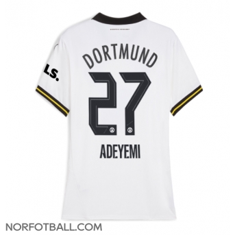 Billige Fotballdrakt Borussia Dortmund Karim Adeyemi #27 Replika Tredjedrakt Dame 2024-25 Kortermet
